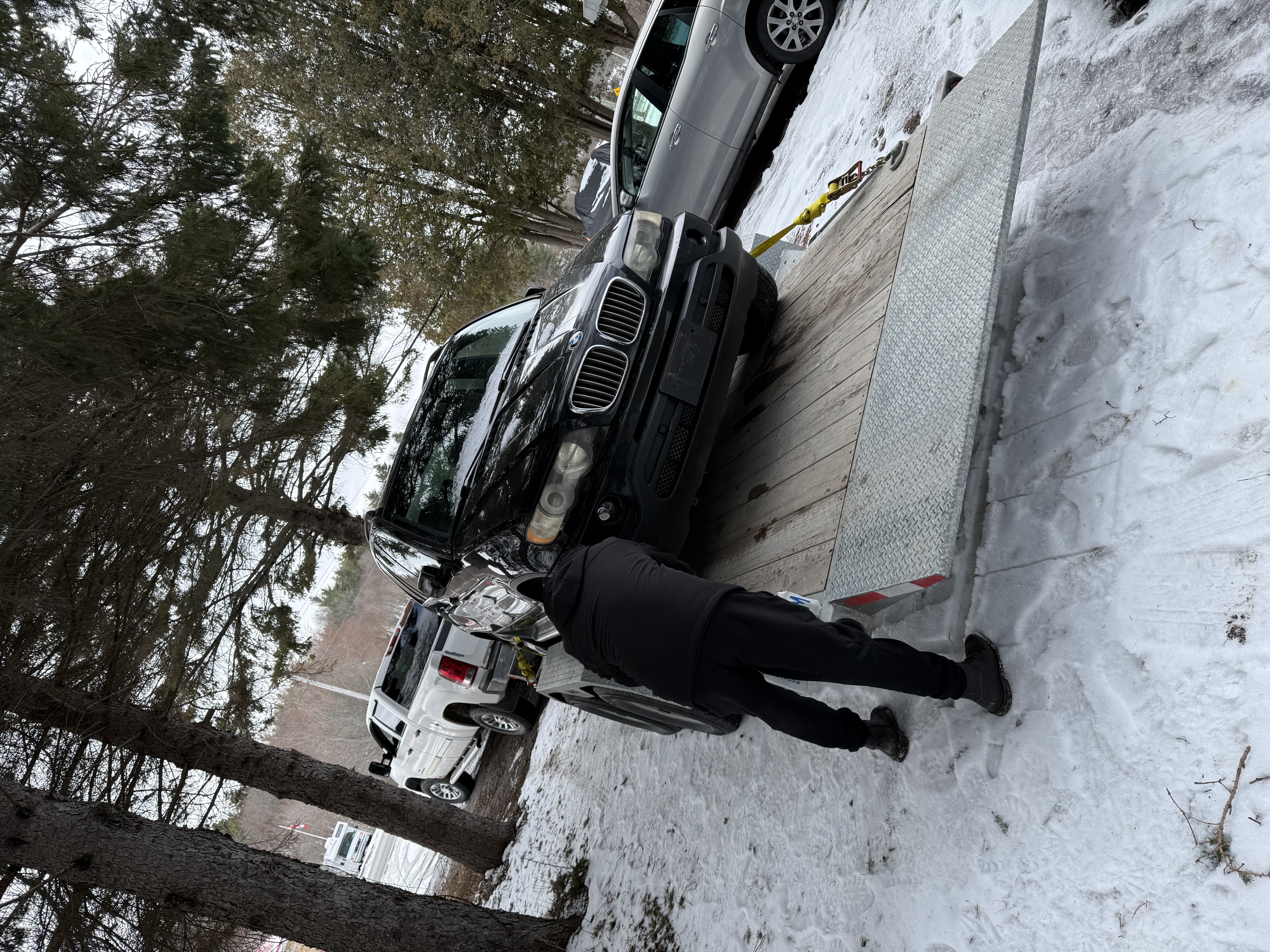 BMW X5 junk vehicle removal by CanaDrive